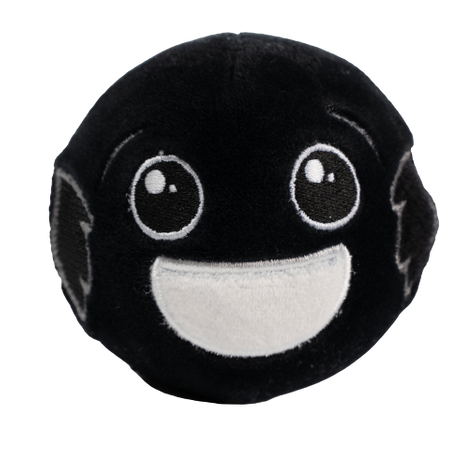 Peluche Dragibus Noir 11cm image number null